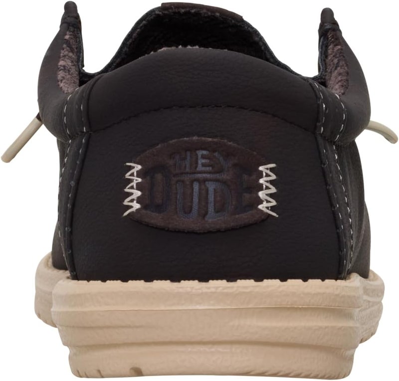 Hey Dude Men’s Wally Classic | Lightweight Slip On Loafers | Comfortable Travel Ready Shoes with Water Repellent Upper - Image 3